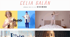 Desktop Screenshot of celiagalan.com