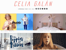 Tablet Screenshot of celiagalan.com